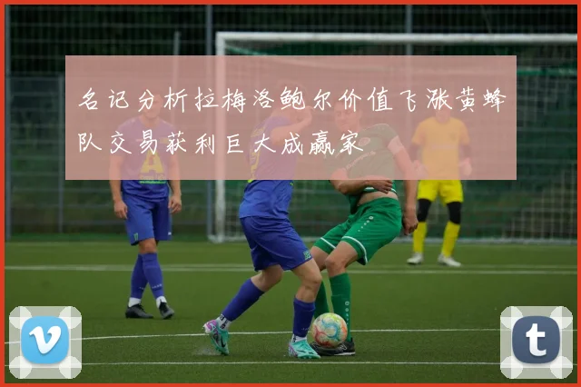 名记分析拉梅洛鲍尔价值飞涨黄蜂队交易获利巨大成赢家